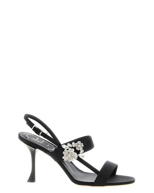 Roger Vivier Multicolor 'mini Bouquet' Sandals