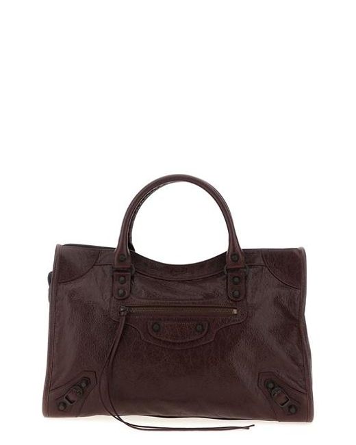 Borsa A Mano 'Le City Bag M' di Balenciaga in Brown