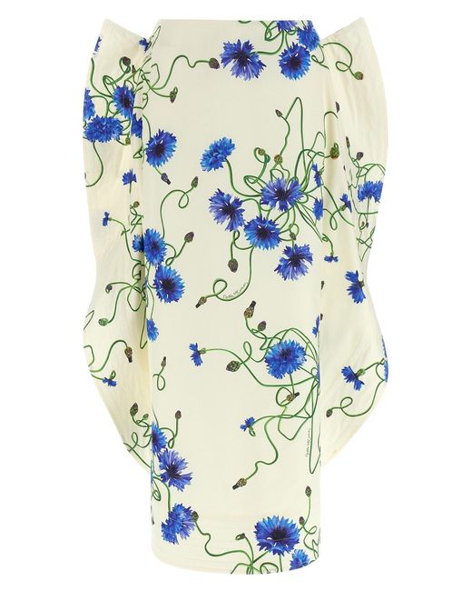Stella McCartney Multicolor Ruffled Skirt