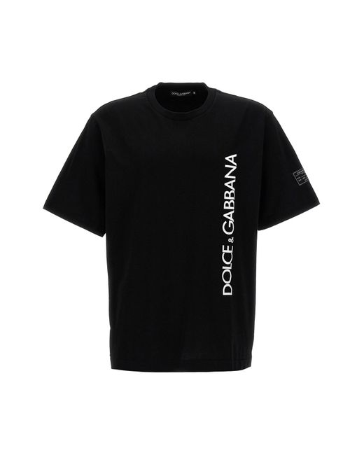 Dolce & Gabbana Logo T-Shirt in Black für Herren
