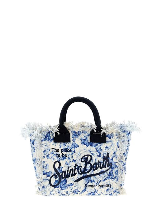 Mc2 Saint Barth Blue 'colette' Shopping Bag