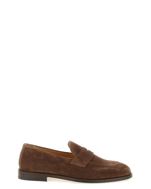 Brunello Cucinelli Brown 'penny Loafer' Loafers for men