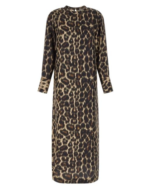 Alberto Biani Black Silk Dress