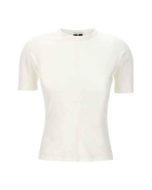 Y-3 White T-Shirt "Fitted"