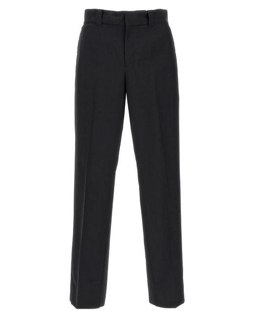 Prada Black Wool Pants for men