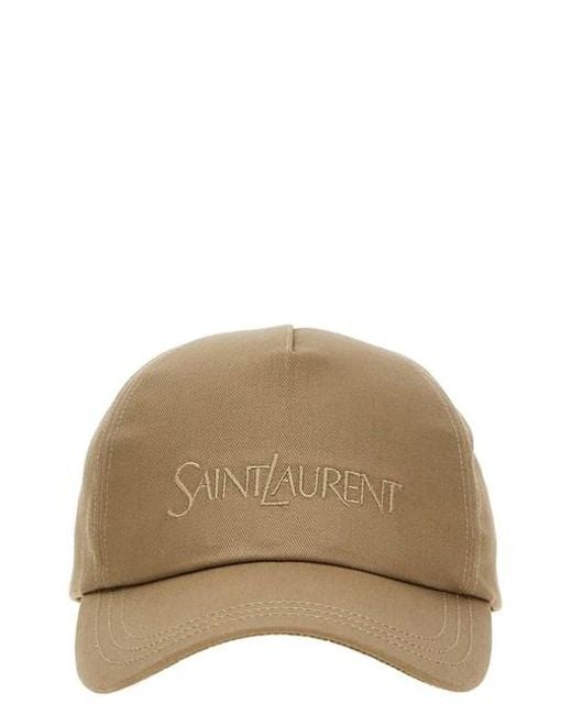 Cappelli Beige di Saint Laurent in Natural da Uomo