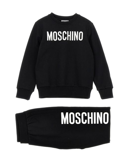 Moschino Trainingsanzug Mit Logodruck in Black für Herren