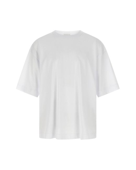 Dries Van Noten White 'hein' T-shirt for men