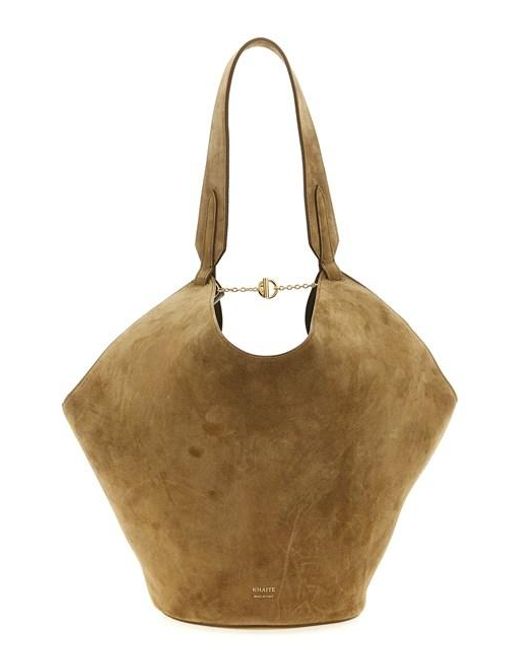 Shopping 'Lotus Small' di Khaite in Brown
