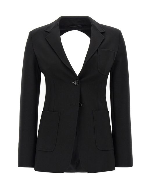 Max Mara Black 'Anagni' Blazer