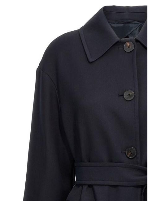 Cappotto 'Ilde' di Max Mara in Blue