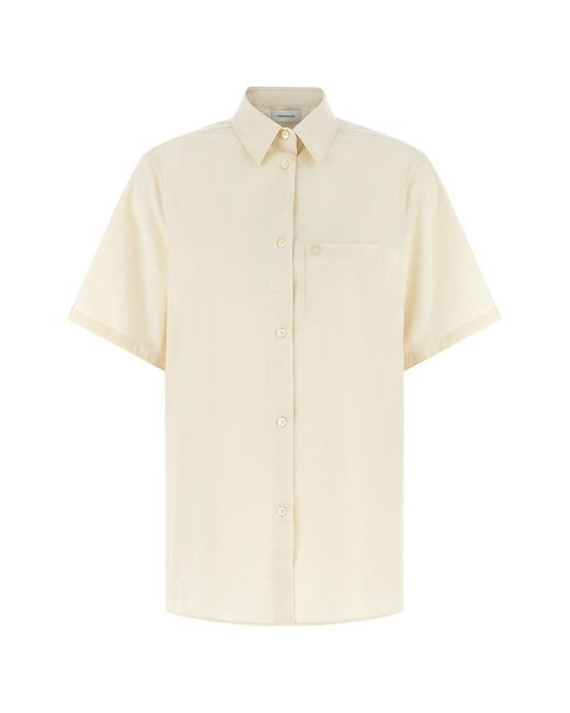 Ferragamo White 'gancini' Shirt