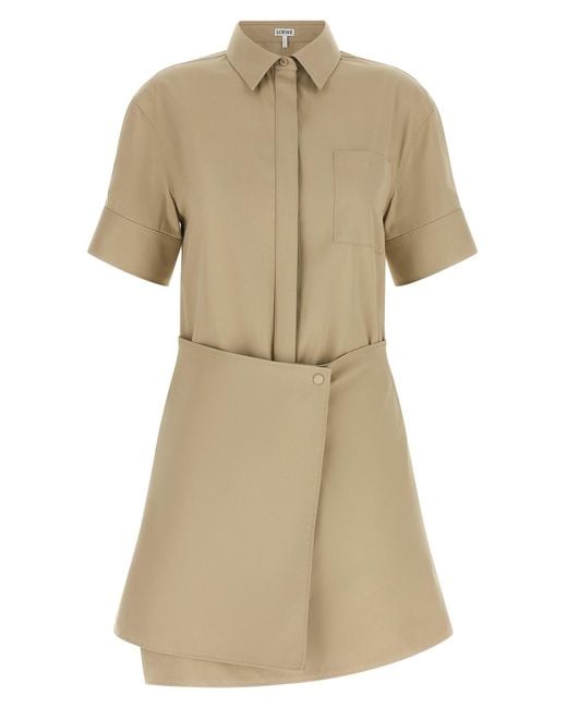 Loewe Natural Wrap Dress