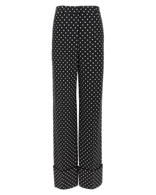 Valentino Garavani Black Supergran Pants