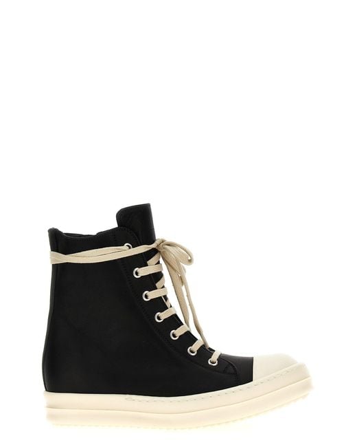 Rick Owens Black Sneakers