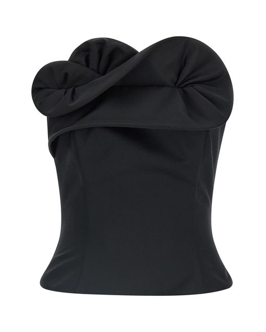 Magda Butrym Black '01' Corset Top