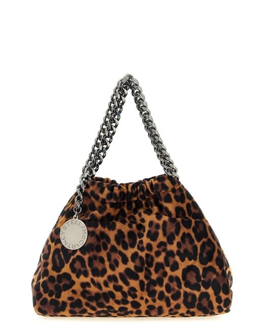 Stella McCartney Brown 'falabella Mini Drawstring' Handbag