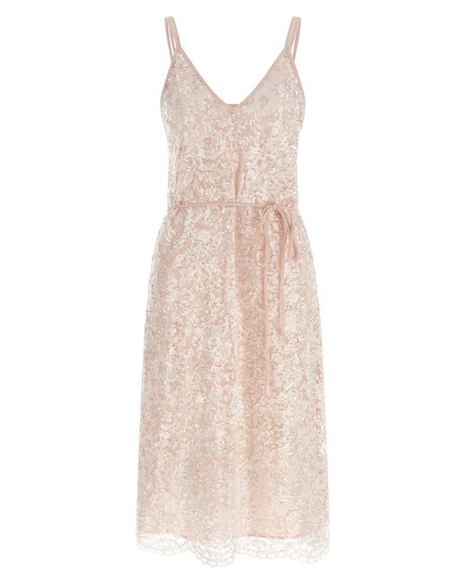 Twinset Natural Lace Dress