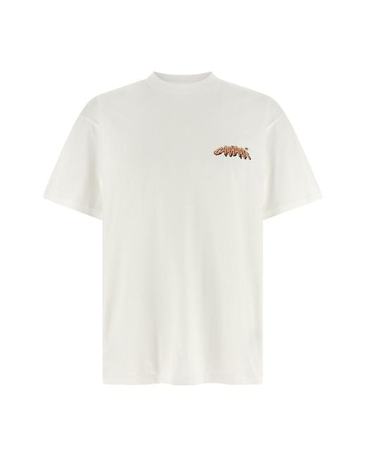 Carhartt White 'wiptopia Ii' T-shirt for men