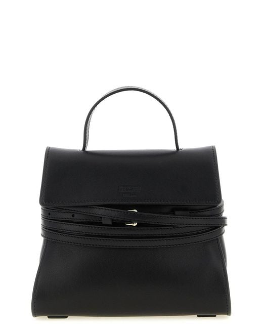 Moschino Black 'tie Me' Handbag