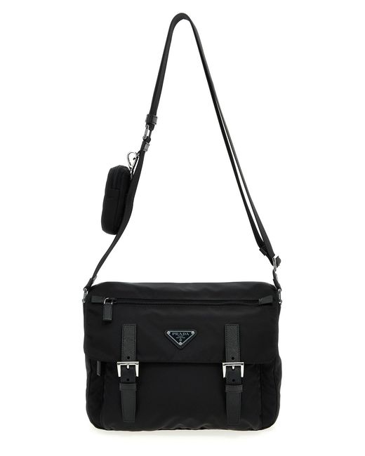Prada Black Re-nylon Crossbody Bag