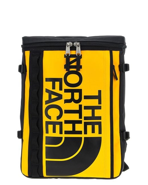 The North Face Yellow Base Camp Fuse Box Backpacks