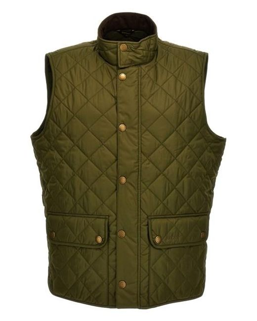 Barbour Green 'new Lowerdale' Vest for men