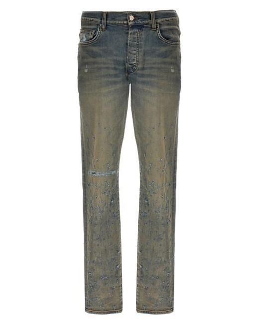 Jeans 'Shotgun skinny' di Amiri in Gray da Uomo