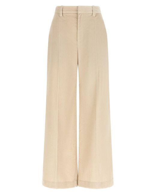 Brunello Cucinelli Natural 'loose' Pants