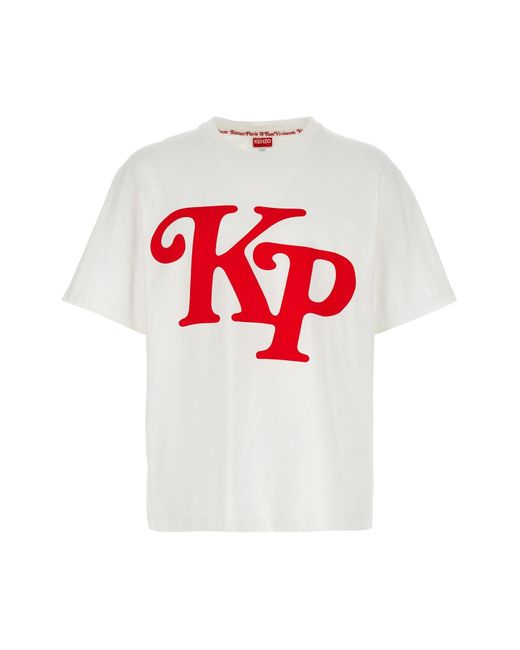 KENZO Red ' By Verdy' T-shirt for men