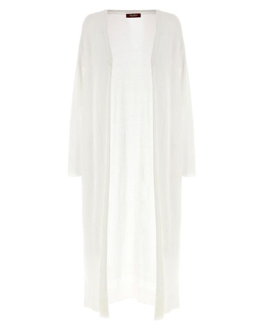 Max Mara White Cardigan "Eris"