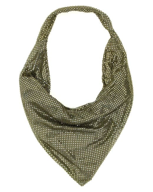 Benedetta Bruzziches Green 'ursula' Shoulder Bag