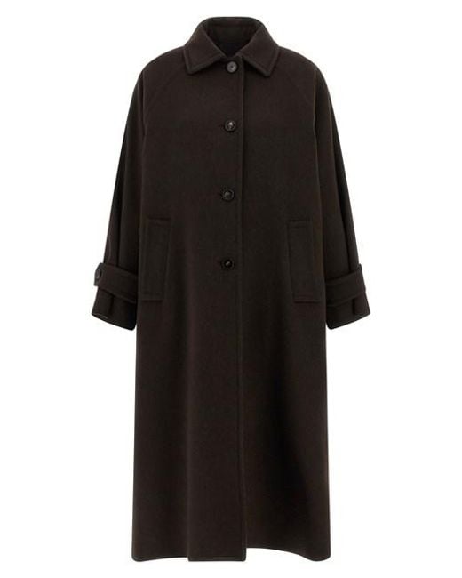 Cappotto Lungo di Alberto Biani in Black