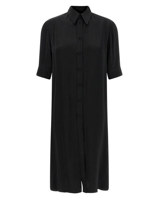 Jil Sander Black Long Shirt