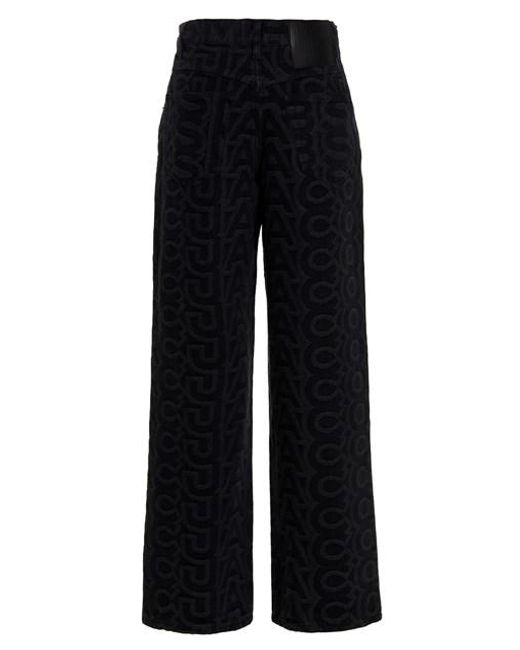 Jeans 'Monogram' di Marc Jacobs in Black
