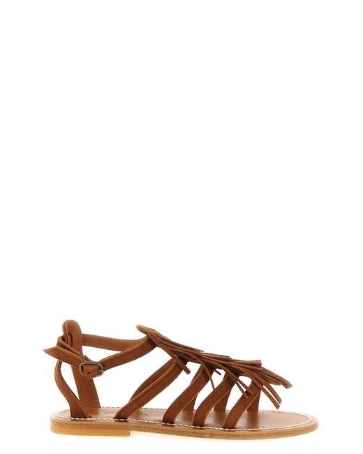K. Jacques Brown 'fregate' Sandals