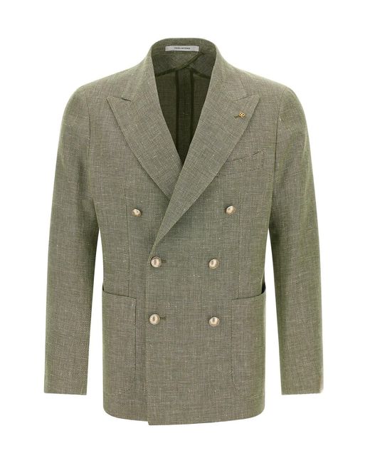 Tagliatore Green 'montecarlo' Blazer for men