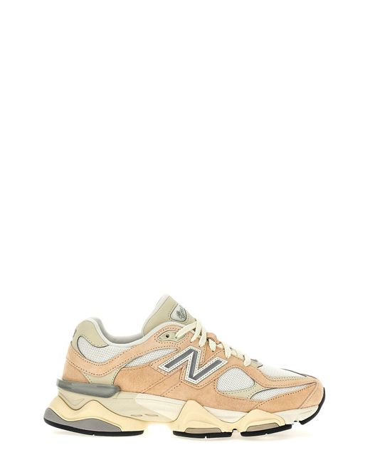 New Balance White '9060' Sneakers
