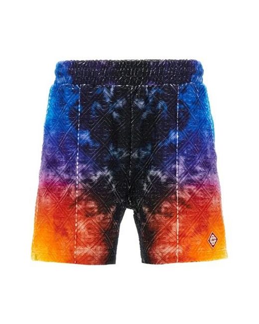 Casablanca Blue 'the Gradient Towelling' Bermuda Shorts for men