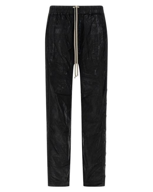Pantalone 'Pusher' di Rick Owens in Black da Uomo