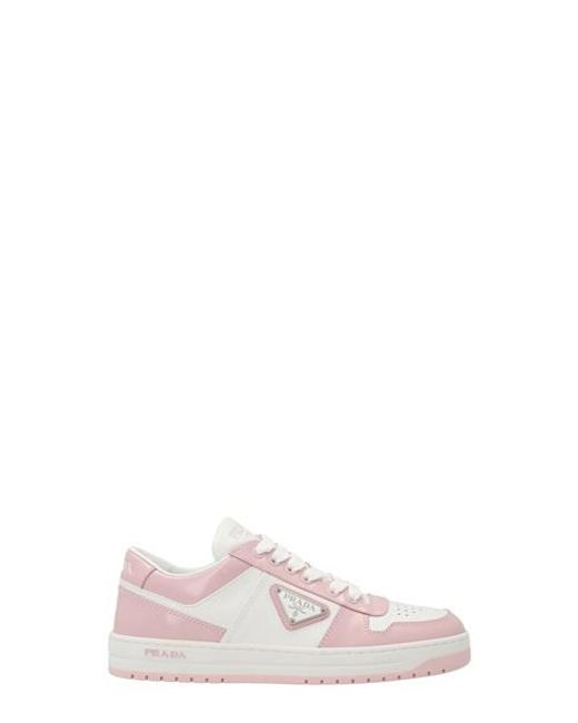 Prada Pink 'downtown' Sneakers