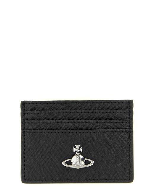 Vivienne Westwood Black 'flat' Card Holder