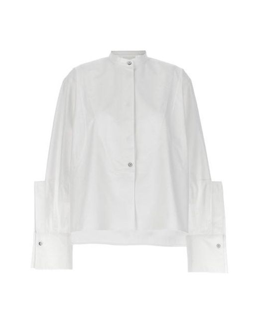 Camicia '69' di Jil Sander in White