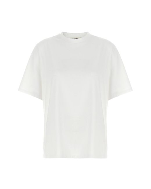 The Row White 'chiara' T-shirt