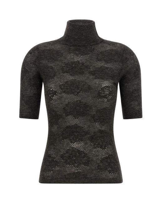 Brunello Cucinelli Black Turtle-neck Sweater