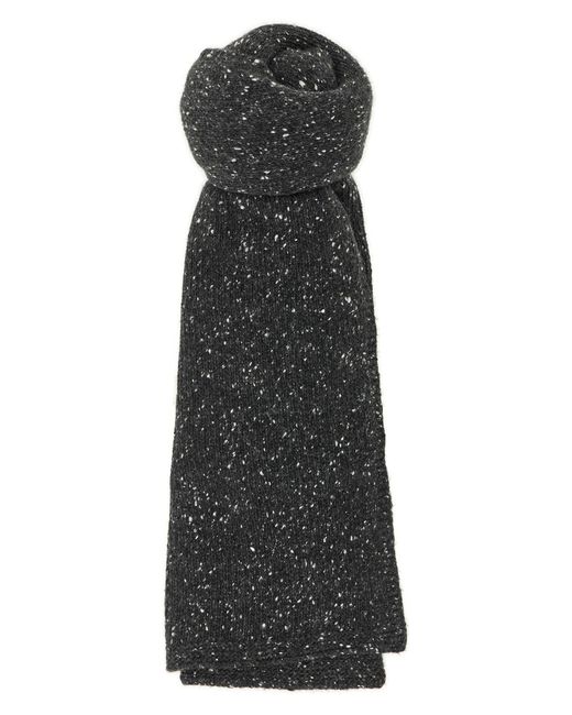 The Row Black 'mantia' Scarf