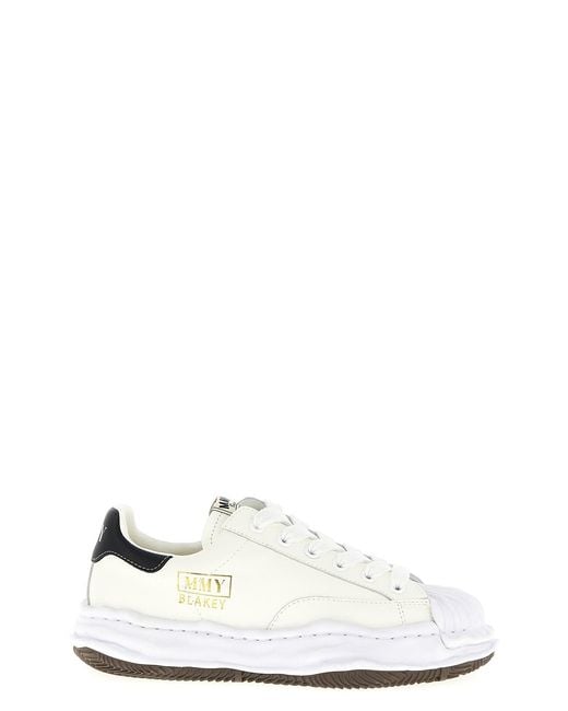 Maison Mihara Yasuhiro White Blakey Sneakers