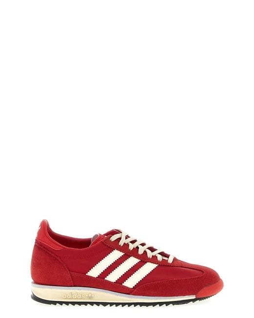 Adidas Originals Red 'Sl 72 Og' Sneakers