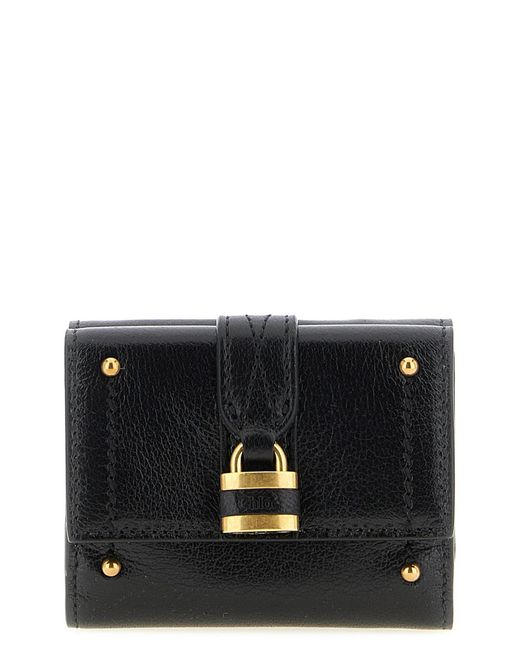 Chloé Black 'paddington' Trifold Mini Wallet