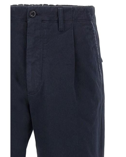 Pantalone Cotone di Incotex in Blue da Uomo